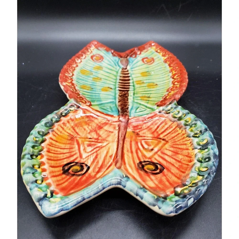 Butterfly Dropout hand painted